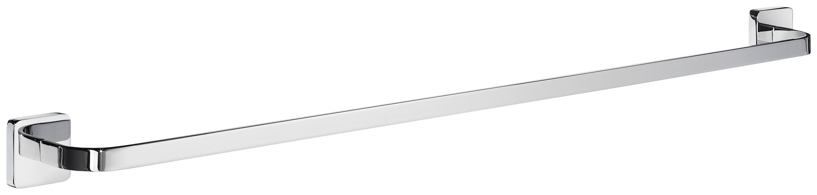 TYČ NA RUČNÍKY - barvy chromu, Basics, kov (80/4,5/6,1cm)