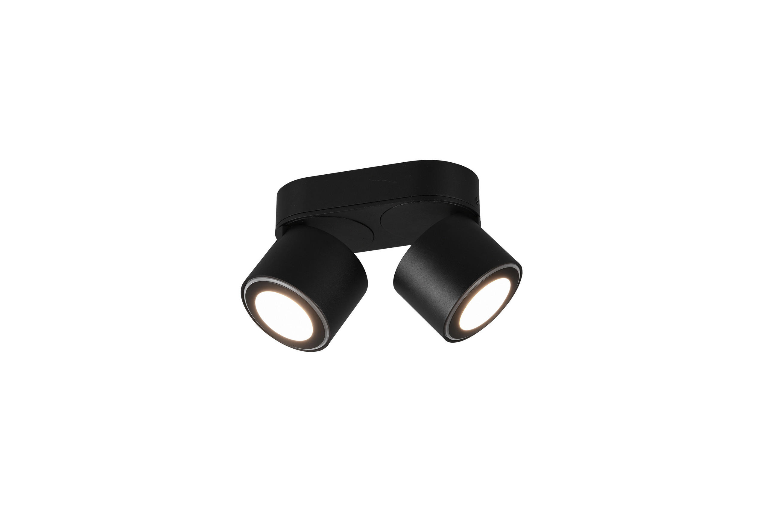 LED-STRAHLER - Schwarz, Design, Metall (17/10,6cm)