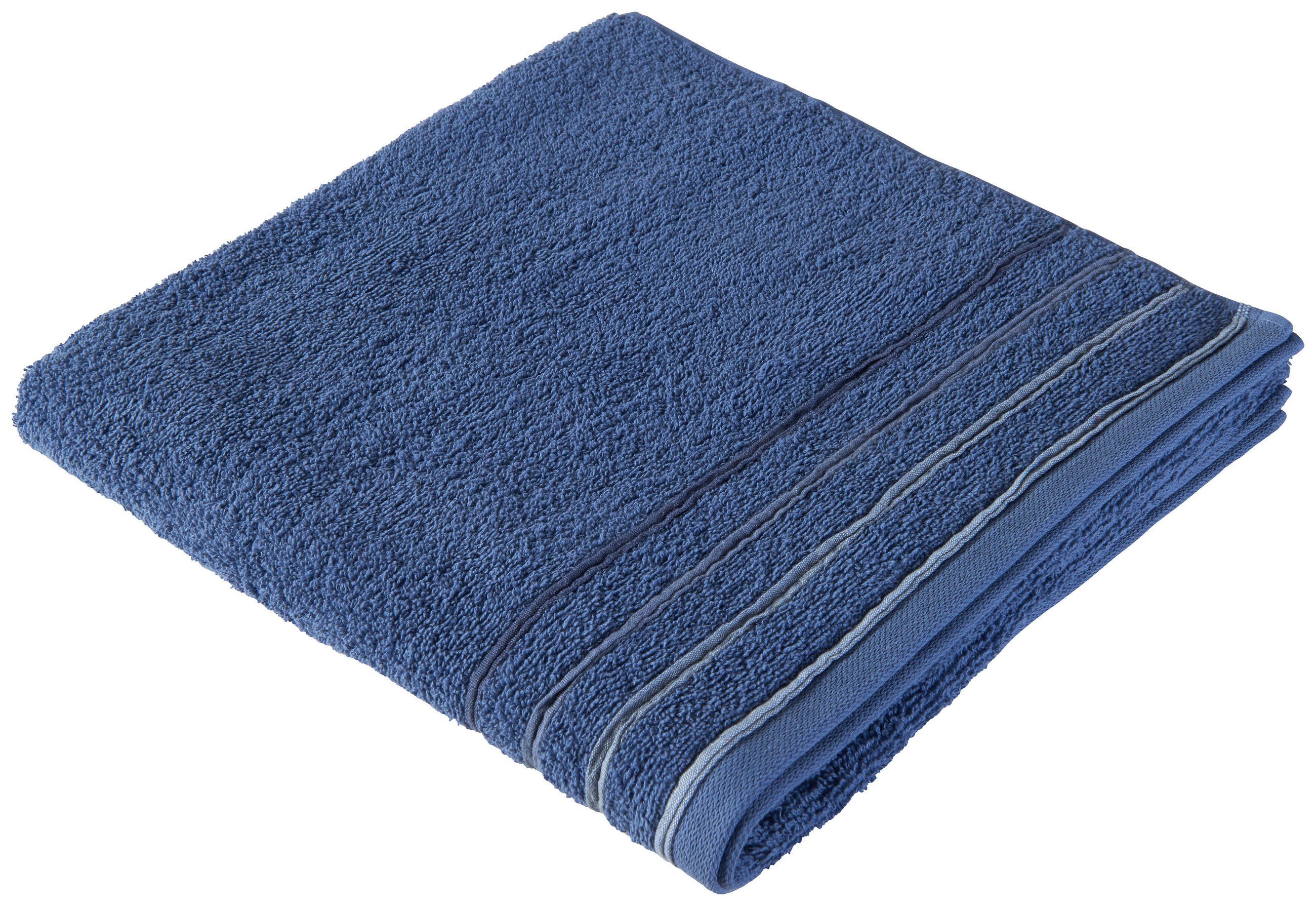 PROSOP DE DUȘ 70/140 cm albastru  - albastru, Konventionell, textil (70/140cm) - Esposa
