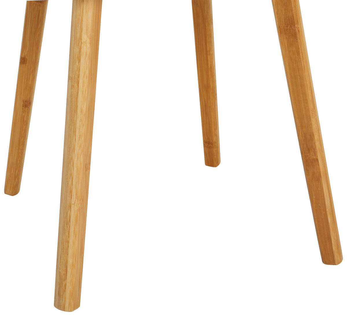 SATZTISCH Bambus quadratisch Naturfarben, Weiß  - Naturfarben/Weiß, MODERN, Holz (60/40/60/40/45/40cm) - PBJ