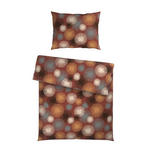 BETTWÄSCHE Satin 140/200 cm  - Braun, Textil (140/200cm) - Esposa