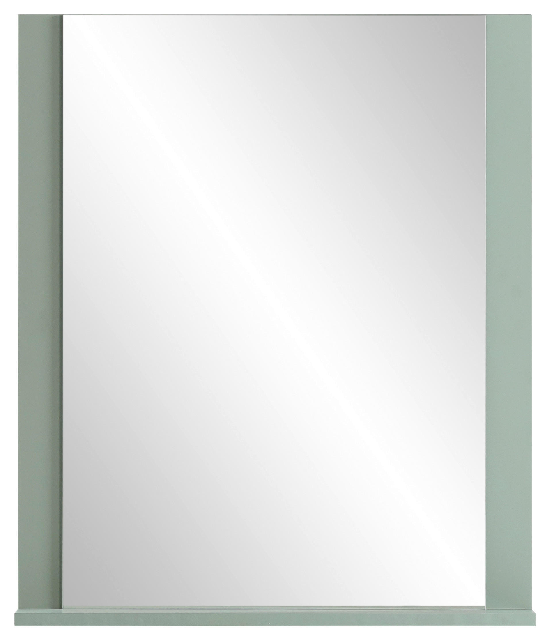 NÁSTĚNNÉ ZRCADLO, 59,6/71,1/12,3 cm,  - zelená, Lifestyle, kompozitní dřevo (59,6/71,1/12,3cm) - MID.YOU