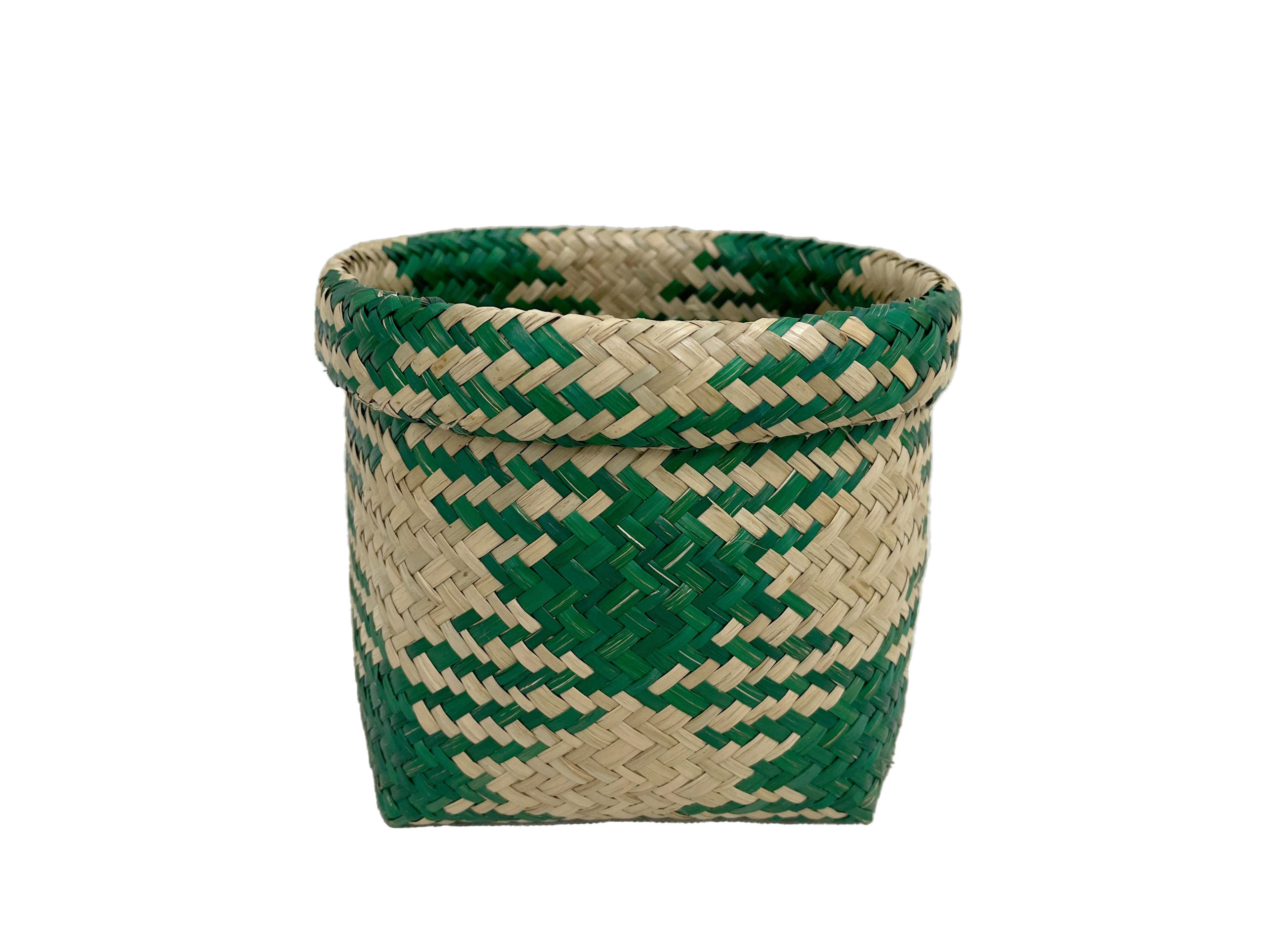 REGALKORB  20/16 cm - Naturfarben/Grün, Trend, Naturmaterialien (20/16cm) - Landscape