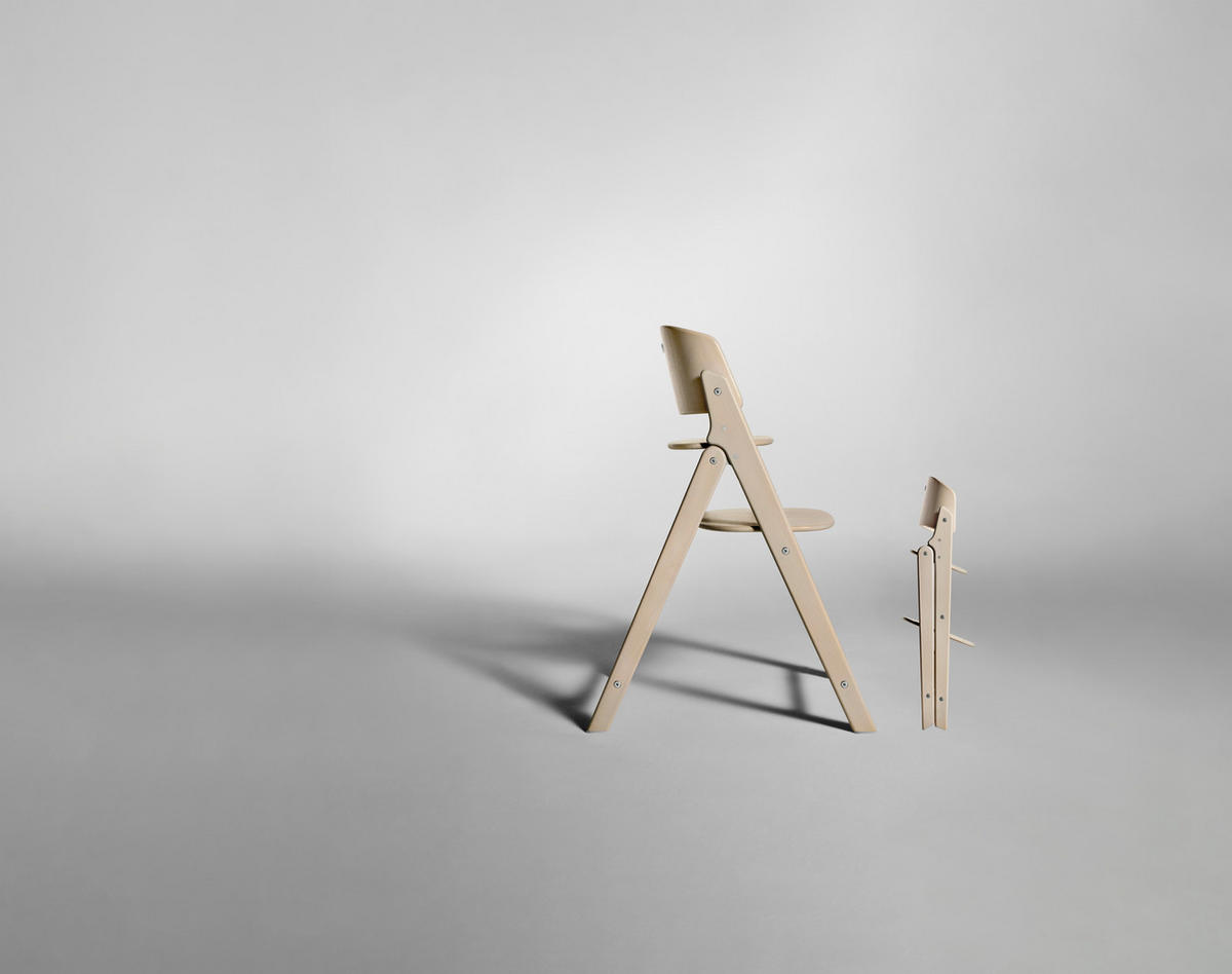 HOCHSTUHL Click & Fold  - Naturfarben, Basics, Holz/Kunststoff (62,6/47,3/81,5cm) - cybex GOLD
