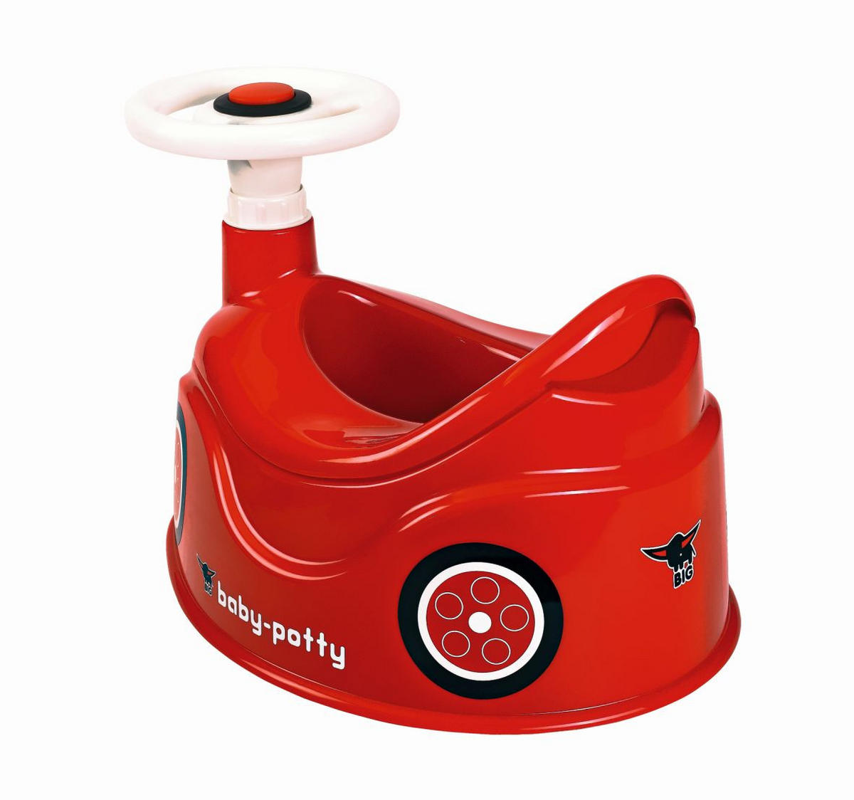 TÖPFCHEN BIG Baby Potty  - Rot, Basics, Kunststoff (43/31/28cm) - BIG