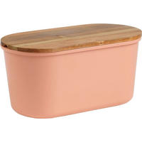 BRÖDSKRIN - korall/akaciefärgad, Basics, trä/plast (37/21,5/17,20cm) - Echtwerk