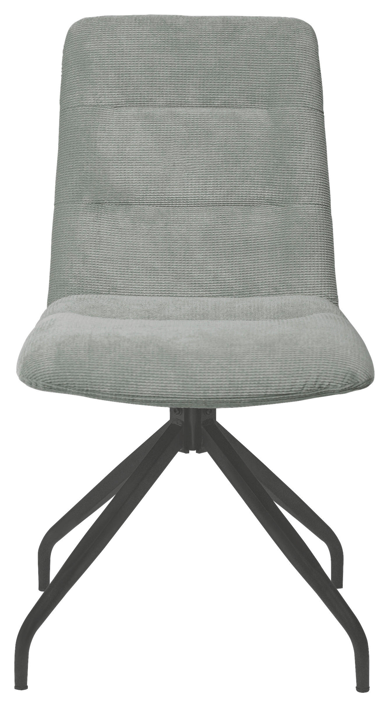 STUHL Webstoff Grau  - Schwarz/Grau, Design, Textil/Metall (50/90/63cm) - Carryhome