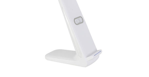 LED-SCHREIBTISCHLEUCHTE 6,5/13/48 cm - Weiß, Basics, Kunststoff (6,5/13/48cm) - Novel