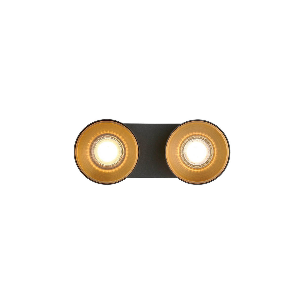 DECKENSTRAHLER 24/11,6 cm   - Schwarz, KONVENTIONELL, Metall (24/11,6cm) - Nordlux