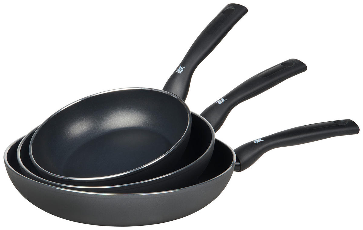 BRATPFANNE 20 cm  - Schwarz/Grau, Design, Kunststoff/Metall (20cm) - WMF