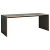 SCHREIBTISCH 160/80/74 cm  in Buchefarben, Anthrazit  - Anthrazit/Buchefarben, MODERN, Holzwerkstoff (160/80/74cm) - Tojo
