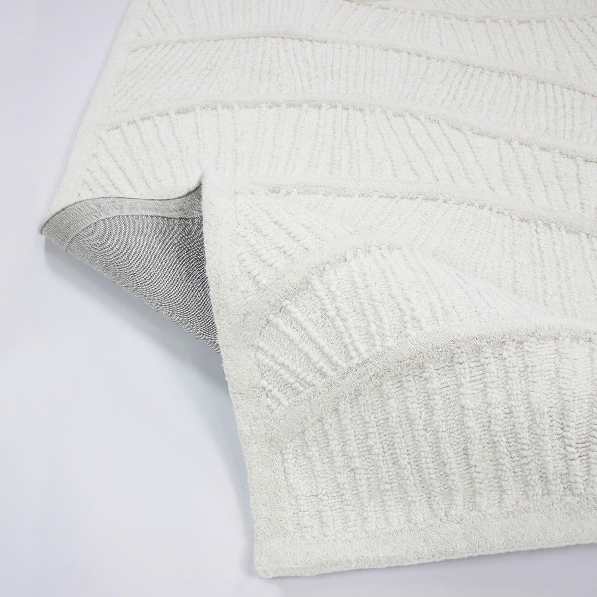 WOLLTEPPICH 200/290 cm Weiß  - Weiß, Basics, Textil (200/290cm)