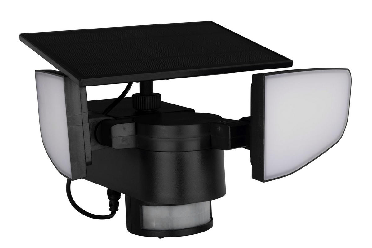 LED KÜLTÉRI LÁMPA - fekete/opál, Basics, műanyag (25/27,5/20,8cm) - Ambia Garden