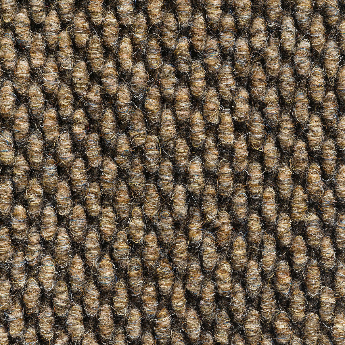 TEPPICHFLIESE 50/50 cm in Hellbraun  - Hellbraun, Basics, Textil (50/50cm)