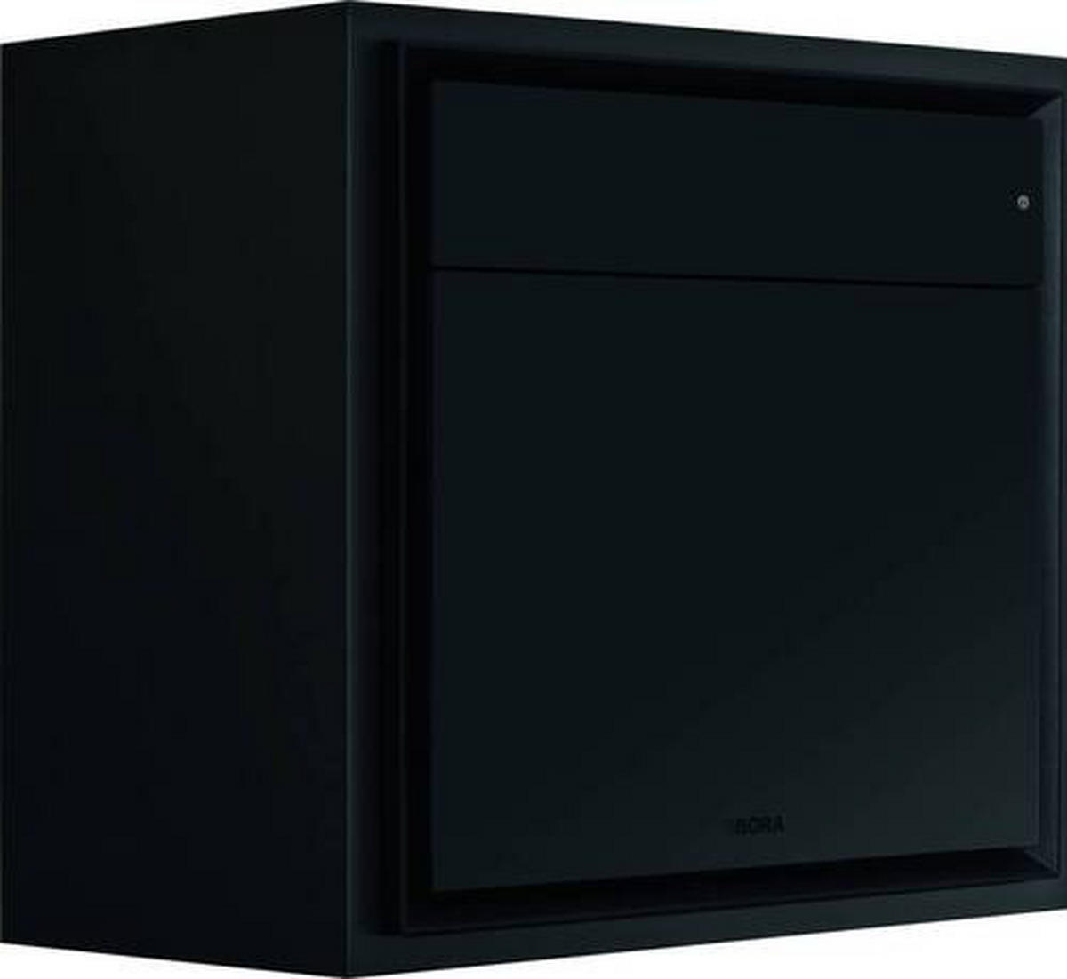DAMPFBACKOFEN XBO  - Schwarz, MODERN, Glas/Metall (59,5/59,5/58cm) - Bora