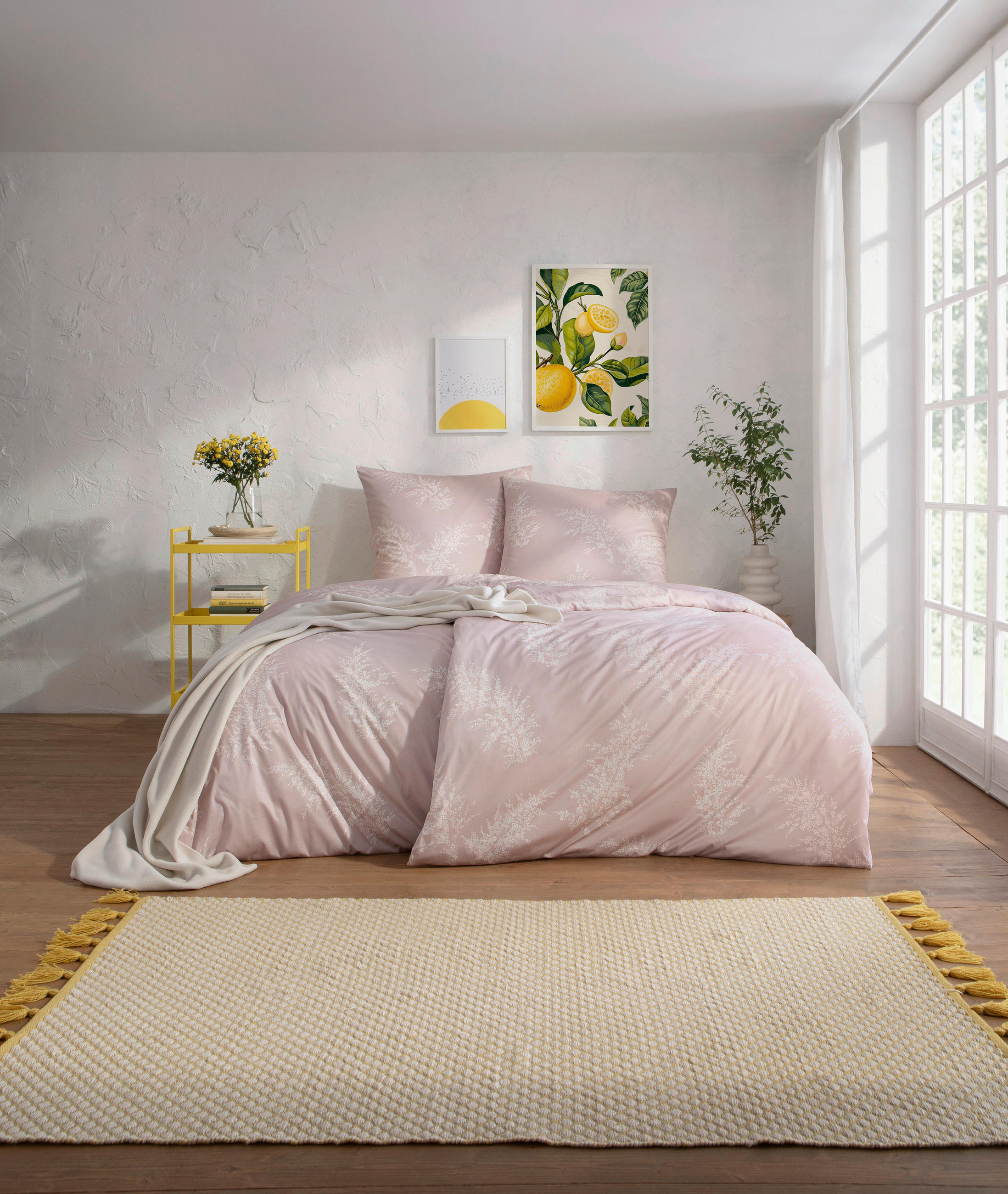 BETTWÄSCHE Atelier Interlock-Jersey 135/200 cm  - Flieder, Design, Textil (135/200cm) - Estella