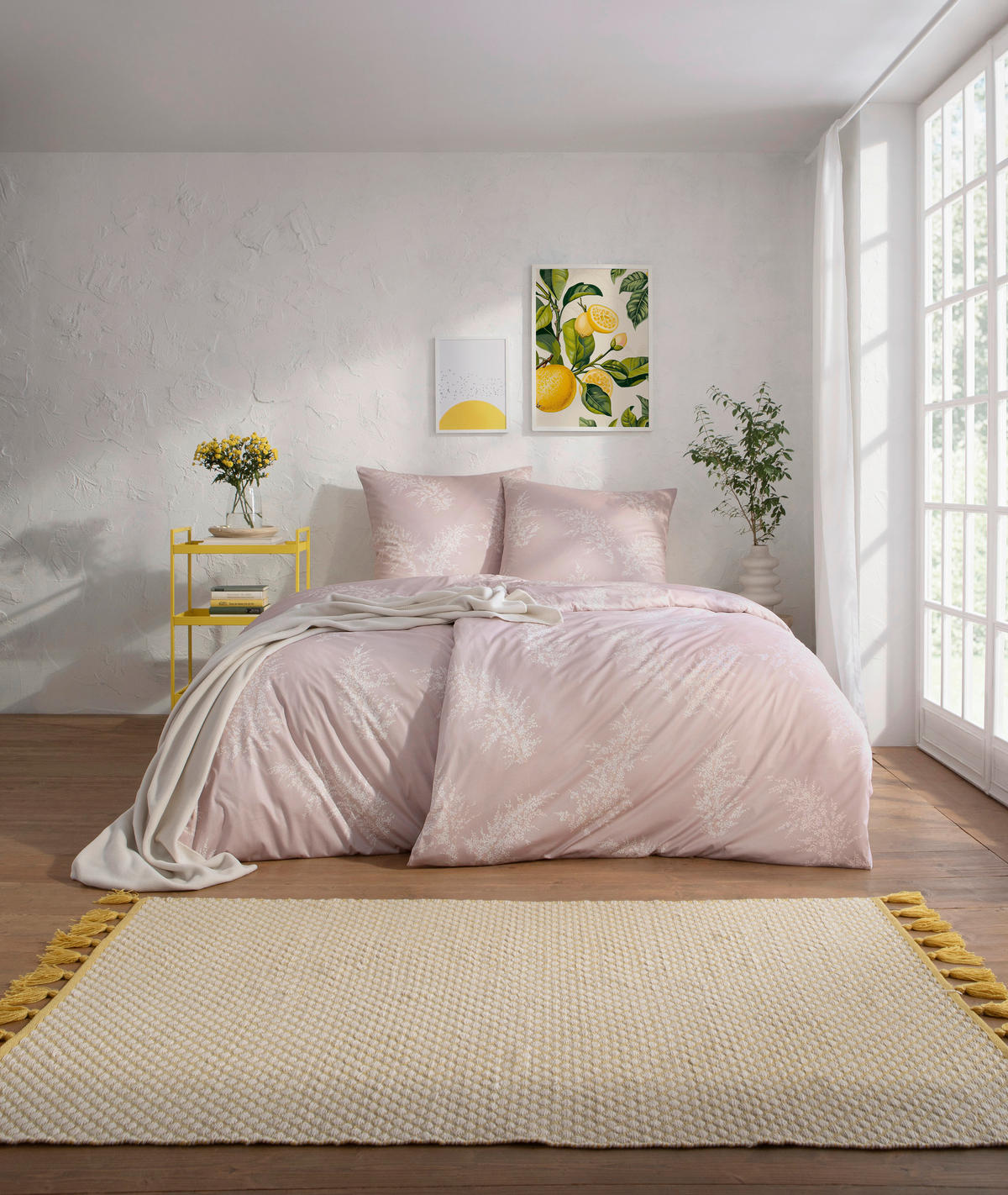 BETTWÄSCHE Atelier Interlock-Jersey 135/200 cm  - Flieder, Design, Textil (135/200cm) - Estella
