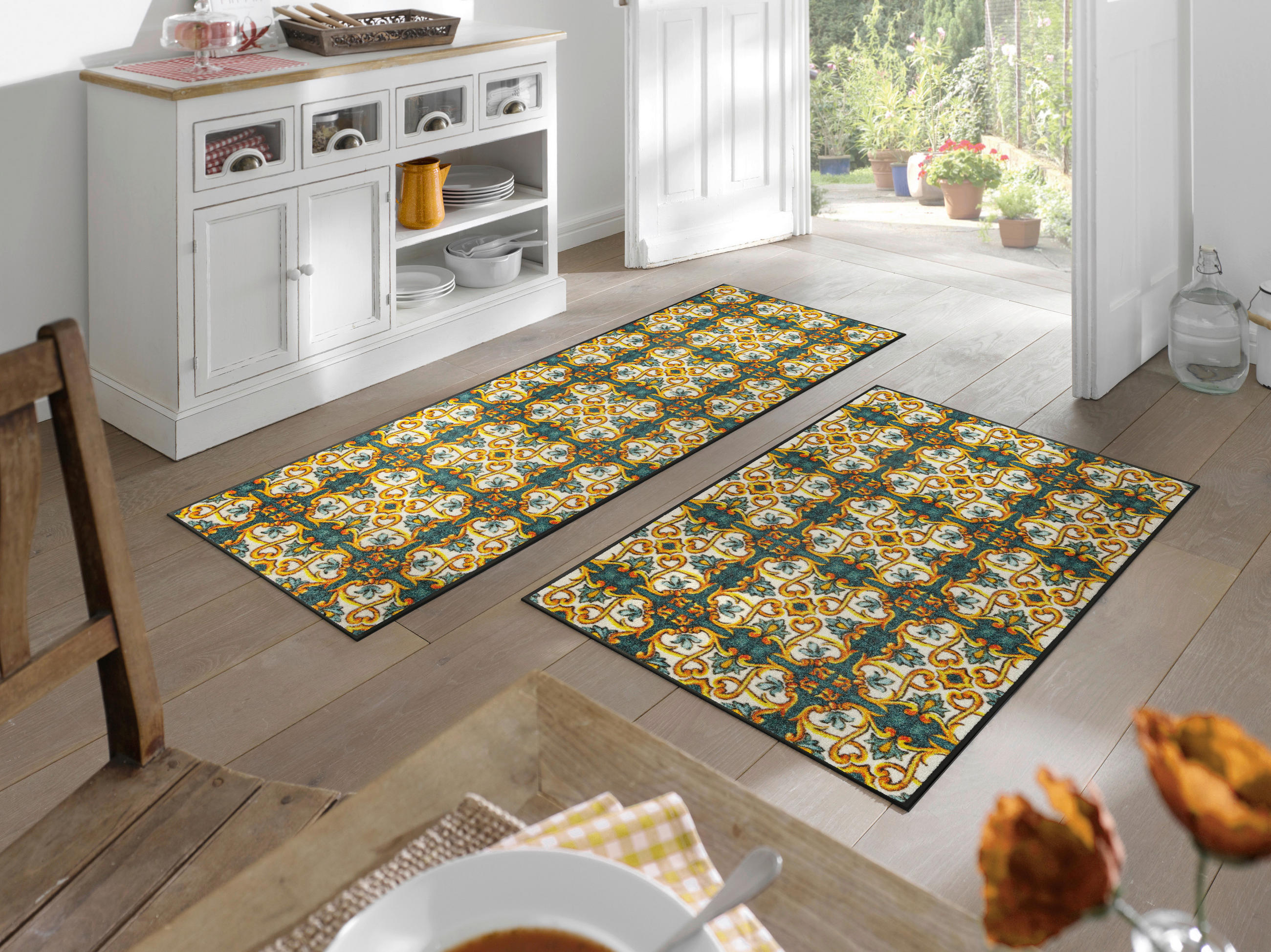BĚHOUN, 60/180 cm, vícebarevná - vícebarevná, Konvenční, textil/plast (60/180cm) - Esposa