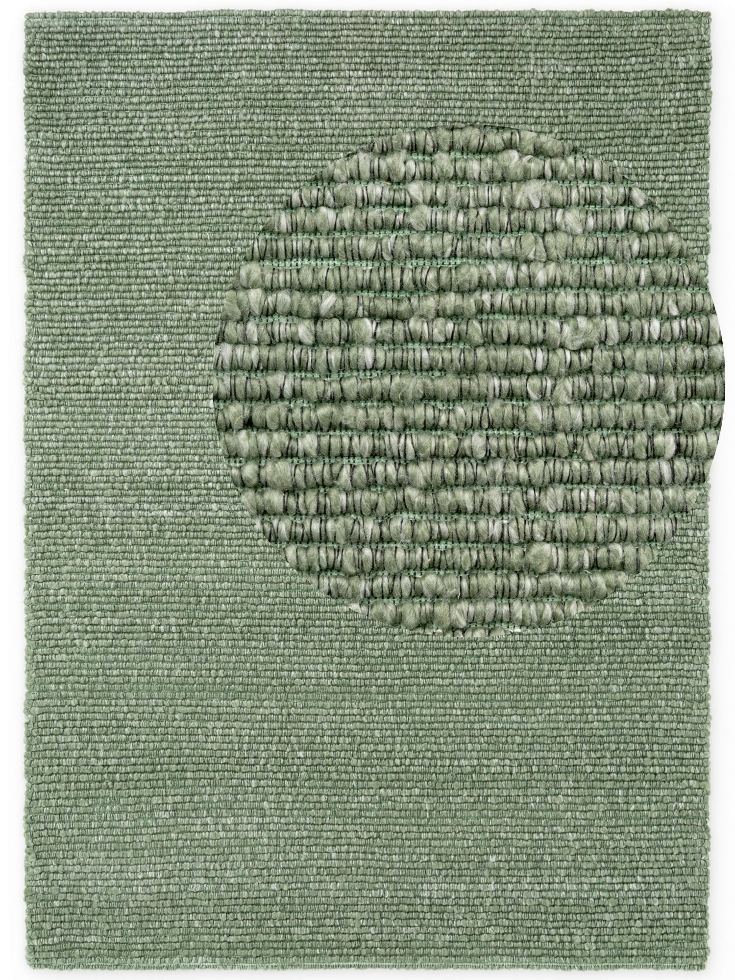 HANDWEBTEPPICH  Wohnzimmer 200/290 cm Kollektion 1852 Wilma Grün, Multicolor rechteckig  - Multicolor/Grün, Basics, Textil (200/290cm) - Villeroy & Boch