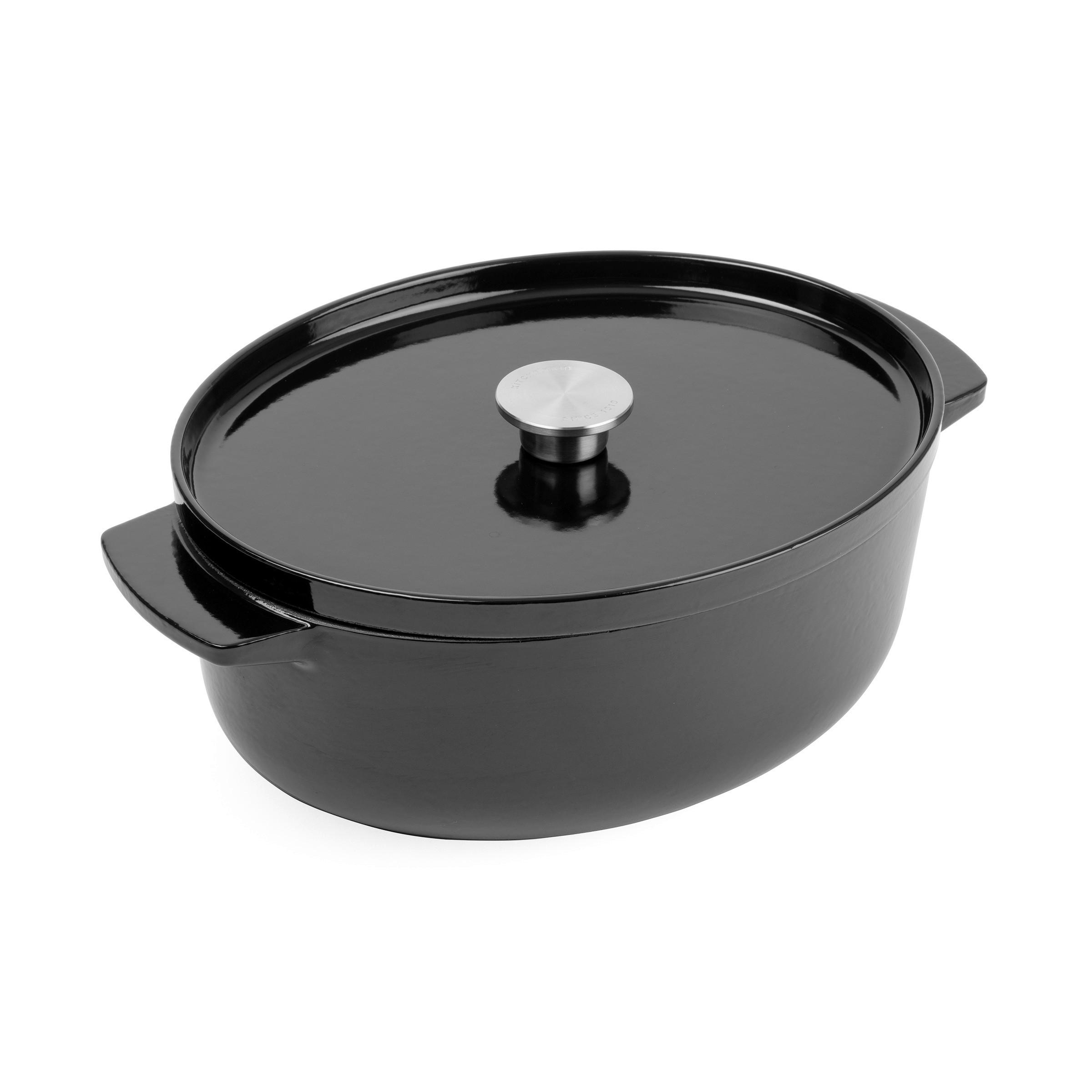 BRÄTER Cast Iron  - Creme/Schwarz, Basics, Metall (5.6l) - Kitchenaid