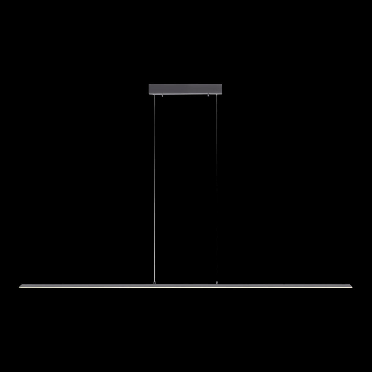 LED-HÄNGELEUCHTE 160/6/120 cm    - Anthrazit, Basics, Kunststoff/Metall (160/6/120cm) - Neuhaus PURE