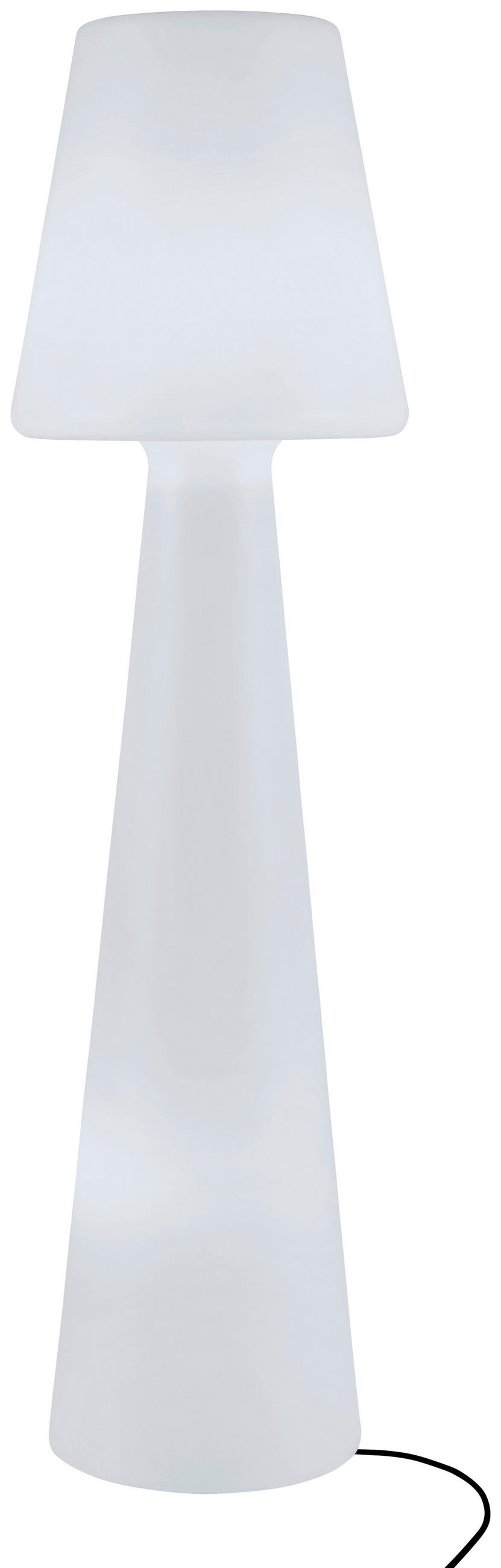 AUßENSTEHLEUCHTE - Transparent/Weiß, Design, Kunststoff (45/165cm) - Newgarden