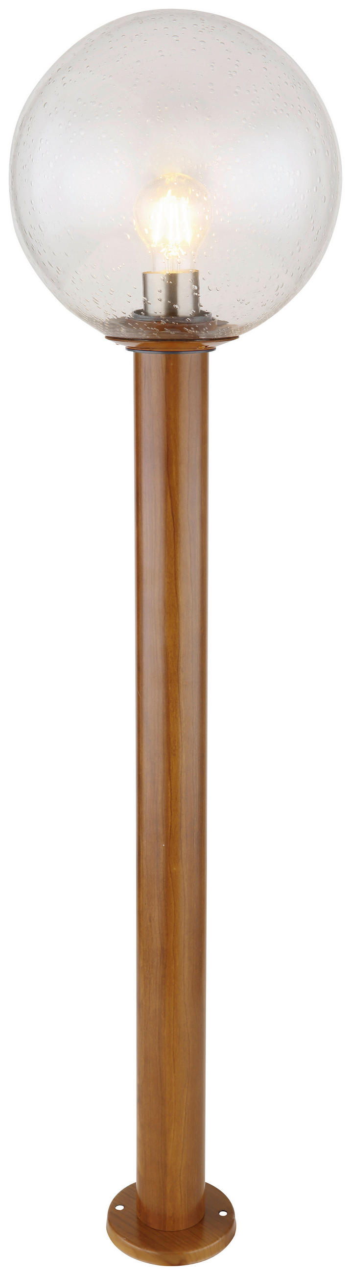 CESTNA SVETILKA 25/100 cm - naravne barve/prozorno, Basics, kovina/steklo (25/100cm) - Globo