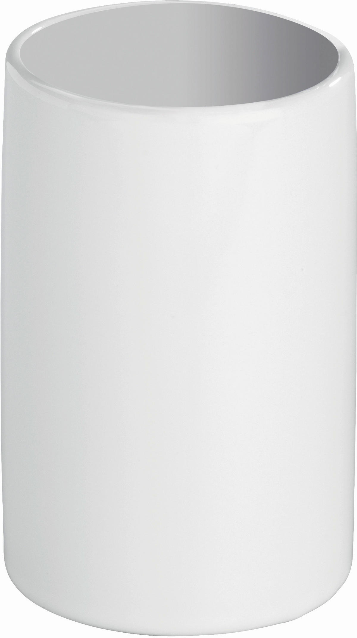 ZAHNPUTZBECHER Polaris  - Weiß, Basics, Keramik (7,5/11,5cm) - Wenko