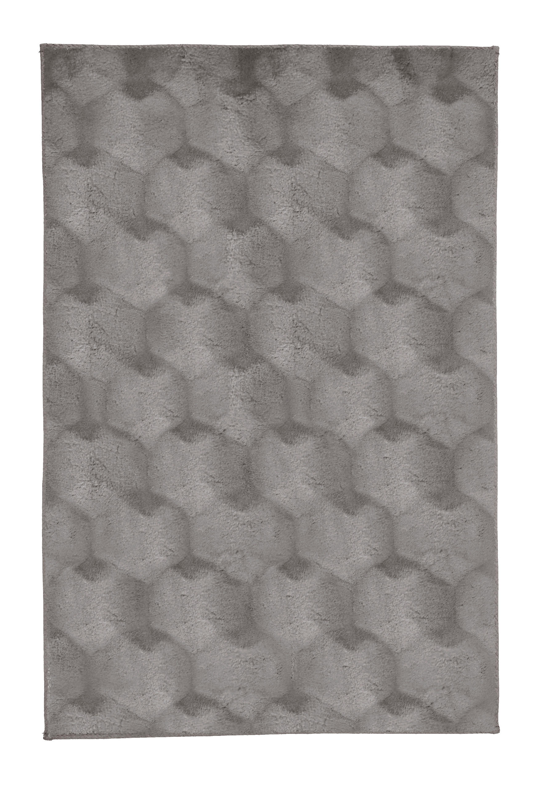 BADTEPPICH HONEY Anthrazit 55/65/65 cm  - Anthrazit, Basics, Kunststoff/Textil (55/65/65cm) - Kleine Wolke