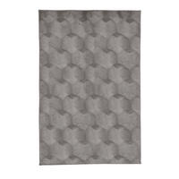 BADTEPPICH HONEY Anthrazit 60/100/100 cm  - Anthrazit, Basics, Kunststoff/Textil (60/100/100cm) - Kleine Wolke