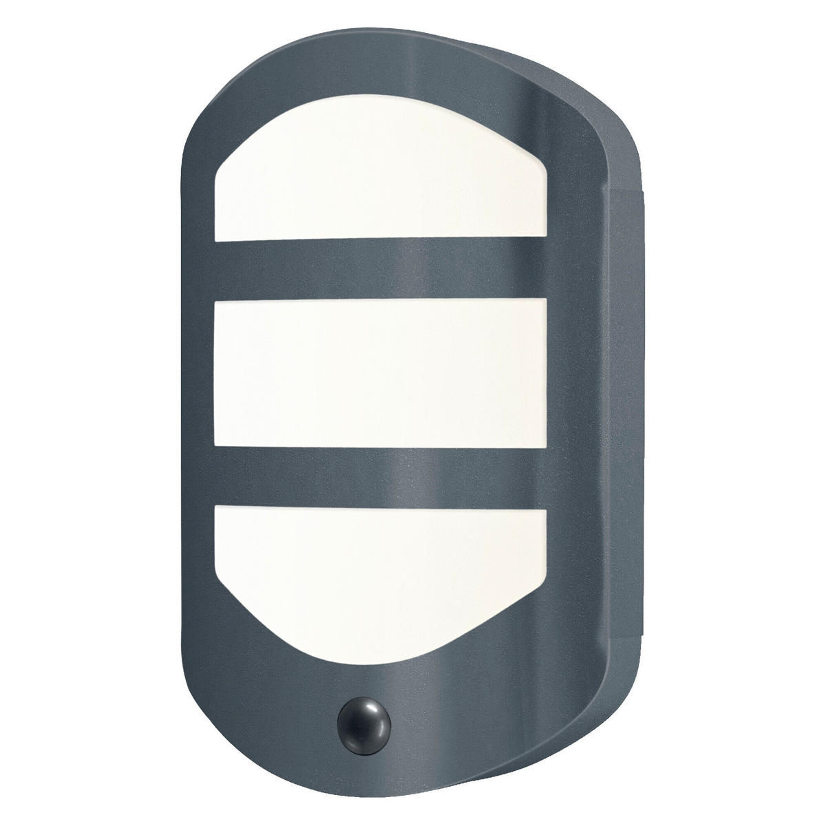 LED-AUßENLEUCHTE 6/18/28,3 cm   - Dunkelgrau, Basics, Kunststoff/Metall (6/18/28,3cm) - Osram