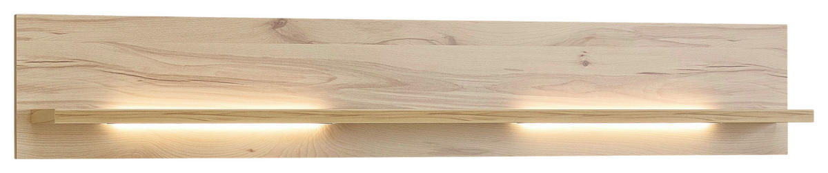 WANDBOARD  150/25/19 cm  - Buchefarben, KONVENTIONELL, Holzwerkstoff (150/25/19cm) - Venda