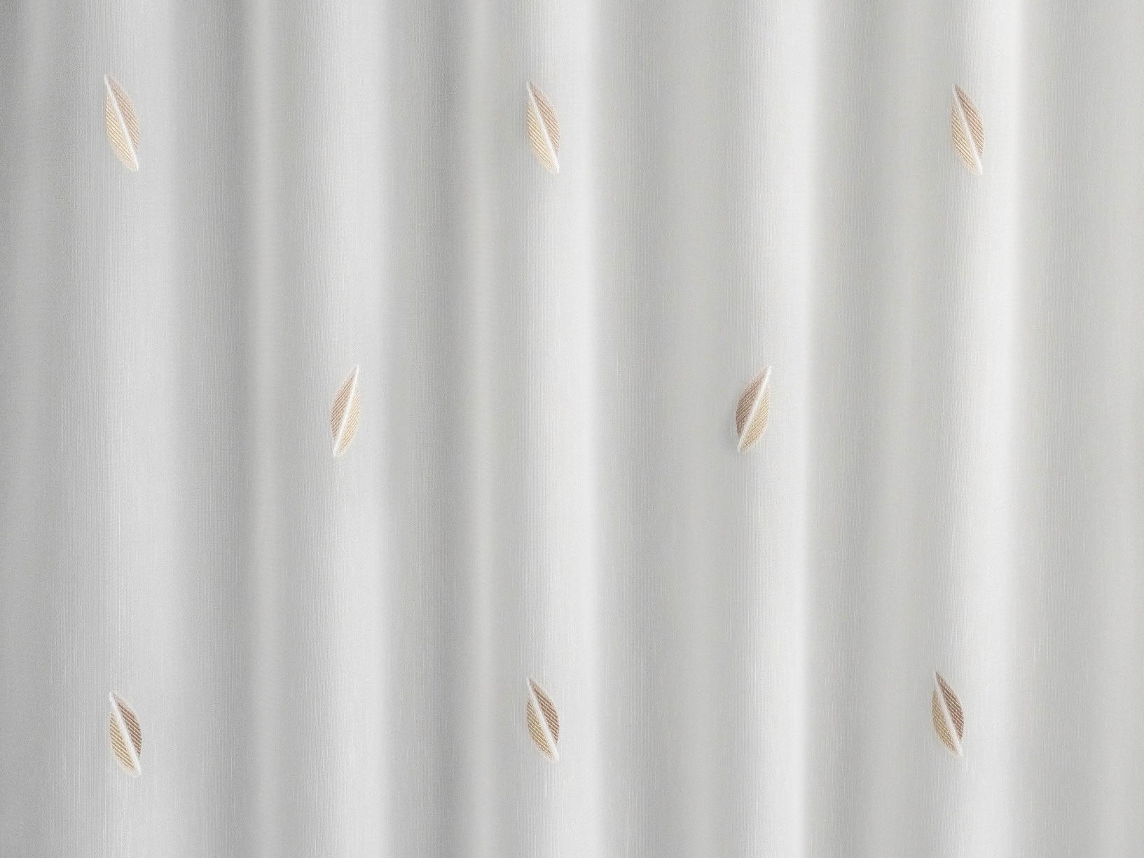 MATERIJAL ZA ZAVESE braon, bela   - bela/braon, Osnovno, tekstil (175cm)