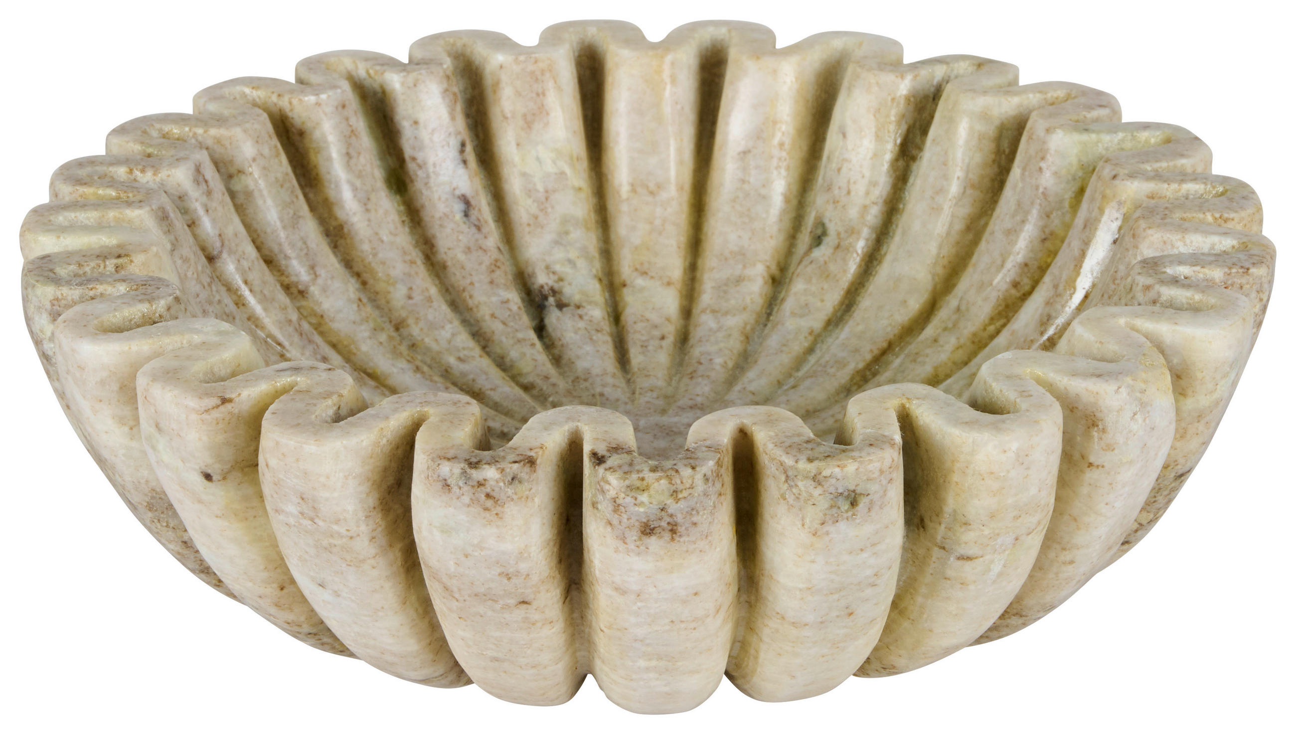 DEKOSCHALE - Dunkelbraun, Design, Stein (20/6cm) - Ambia Home