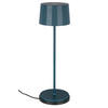 AKKU-TISCHLEUCHTE - Blau, Trend, Kunststoff/Metall (11/35cm) - Dieter Knoll