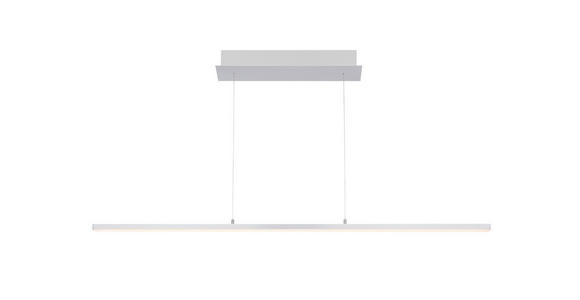 LED-HÄNGELEUCHTE 115/13/200 cm  - Alufarben, Basics, Kunststoff/Metall (115/13/200cm) - Novel