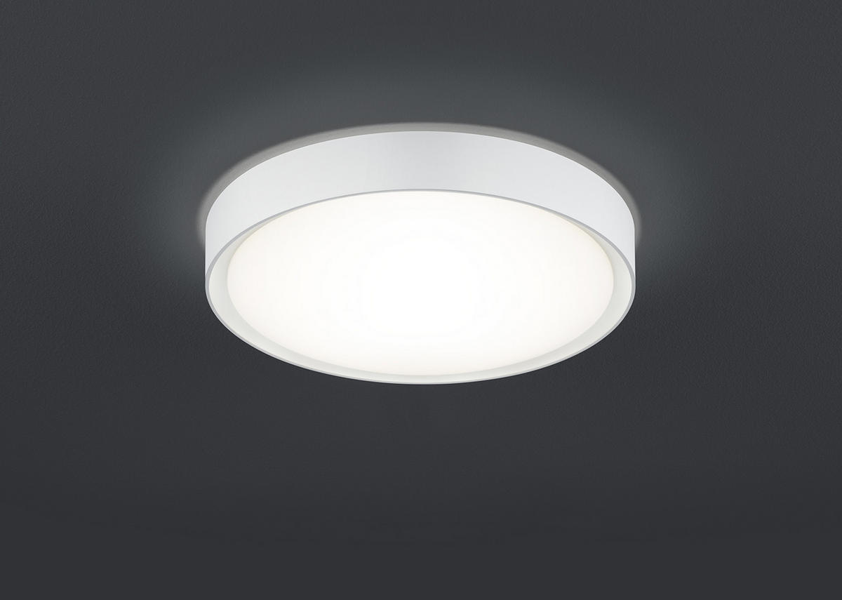 TAKLAMPA FÖR BADRUM CLARMO 18 W 33,0/9,0 cm  - vit, Klassisk, metall/plast (33,0/9,0cm) - Trio Leuchten
