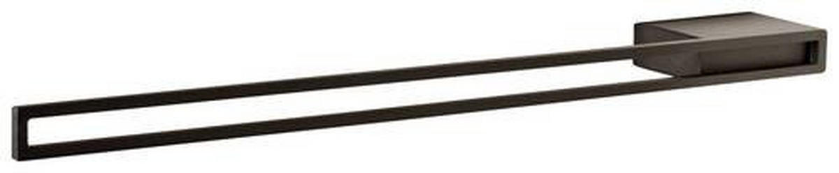 HANDTUCHHALTER 6/2,5/49 cm  - Edelstahlfarben, Basics, Metall (6/2,5/49cm) - Voglauer