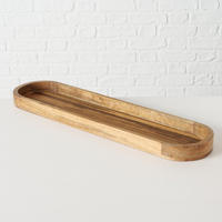 DEKORAČNÍ PODNOS, dřevo, 72/18/4 cm - Basics, dřevo (72/18/4cm)