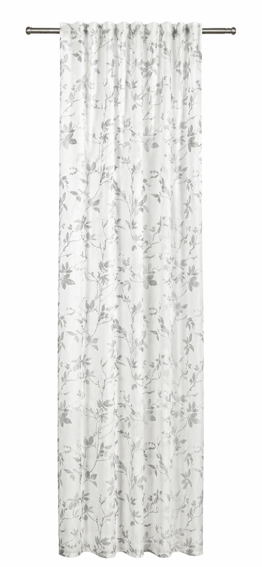 GOTOVA ZAVESA bela  140/245 cm  - bela, Osnovno, plastika (140/245cm)