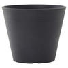 PFLANZENTOPF 58/48 cm  - Anthrazit, Basics, Kunststoff (58/48cm) - Siena Garden