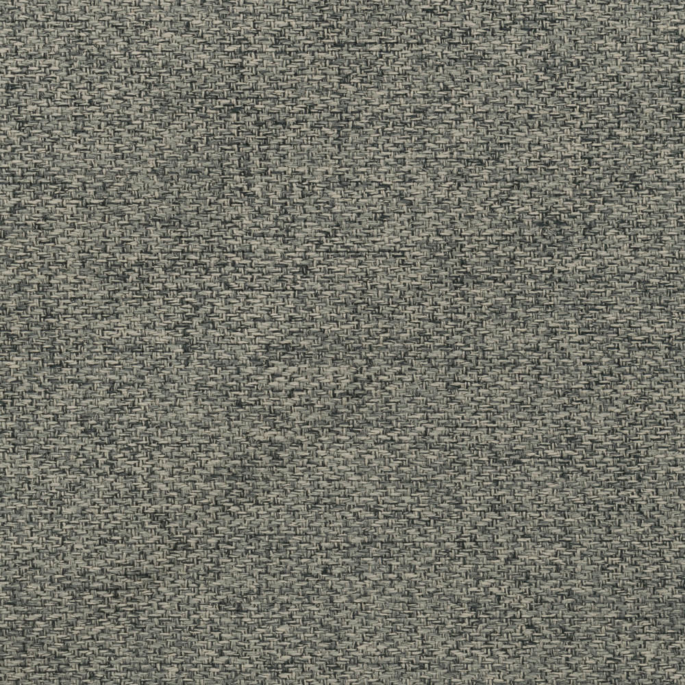 HOCKER Webstoff Graubraun  - Graubraun/Schwarz, KONVENTIONELL, Kunststoff/Textil (61/40/61cm) - MID.YOU