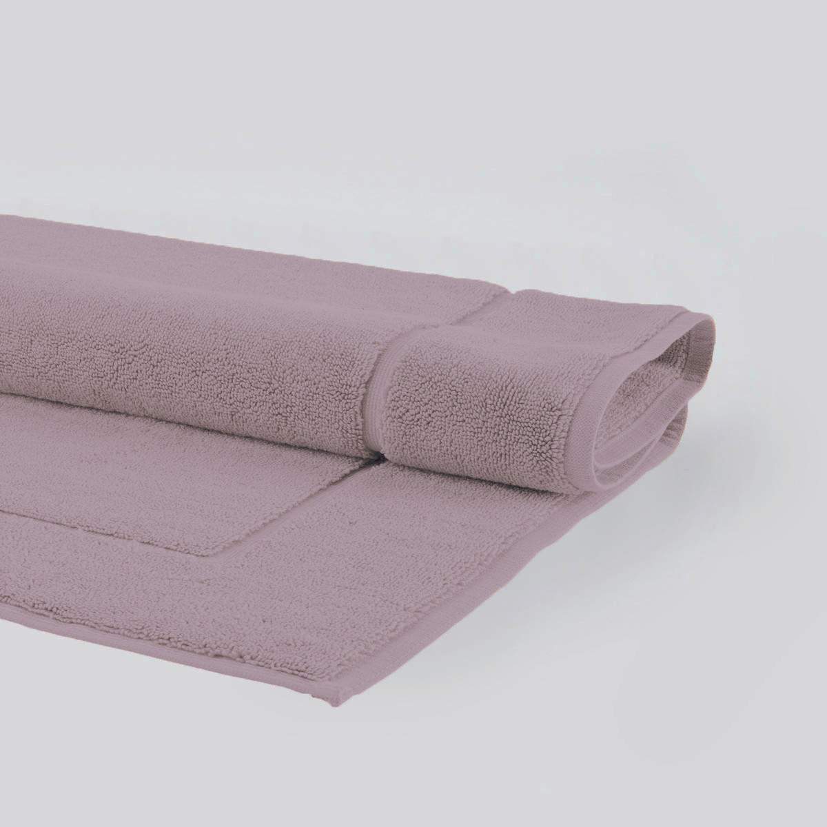 KOUPELNOVÁ PŘEDLOŽKA, 60/100 cm - světle fialová, Basics, textil/plast (60/100cm) - Aquanova