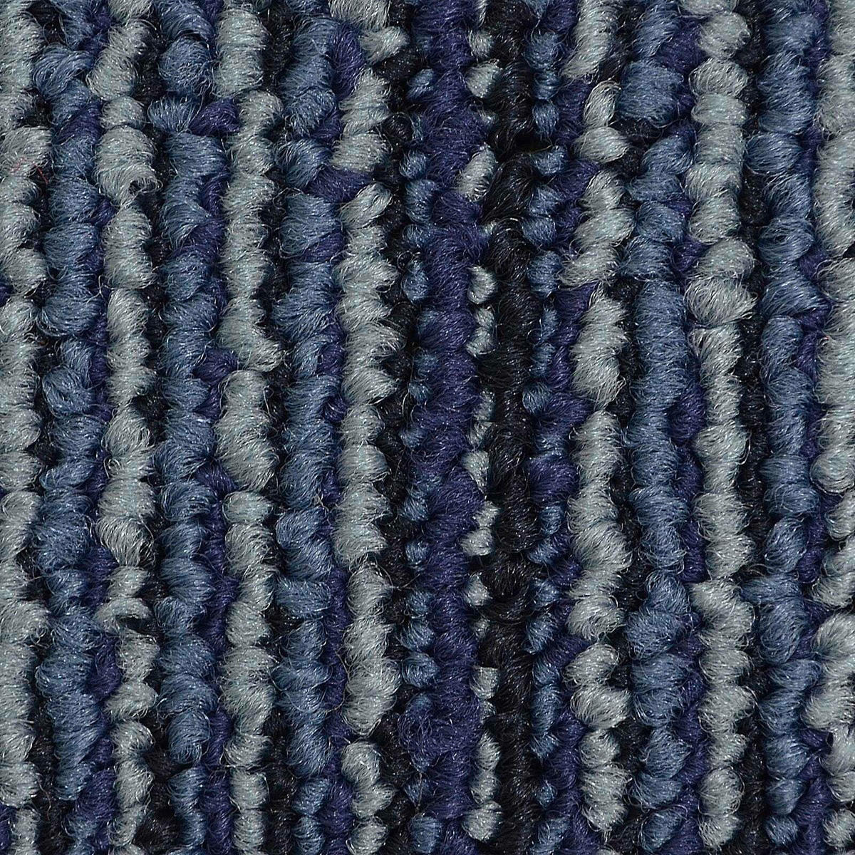 TEPPICHFLIESE - Blau, Basics, Kunststoff/Textil (50/50cm) - Esposa