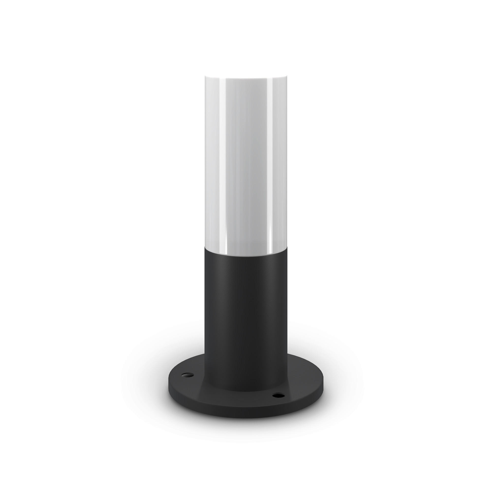 POLLERLEUCHTE Outdoor 12.5/30/8 cm   - Schwarz, Trend, Metall (12.5/30/8cm) - MAYTONI