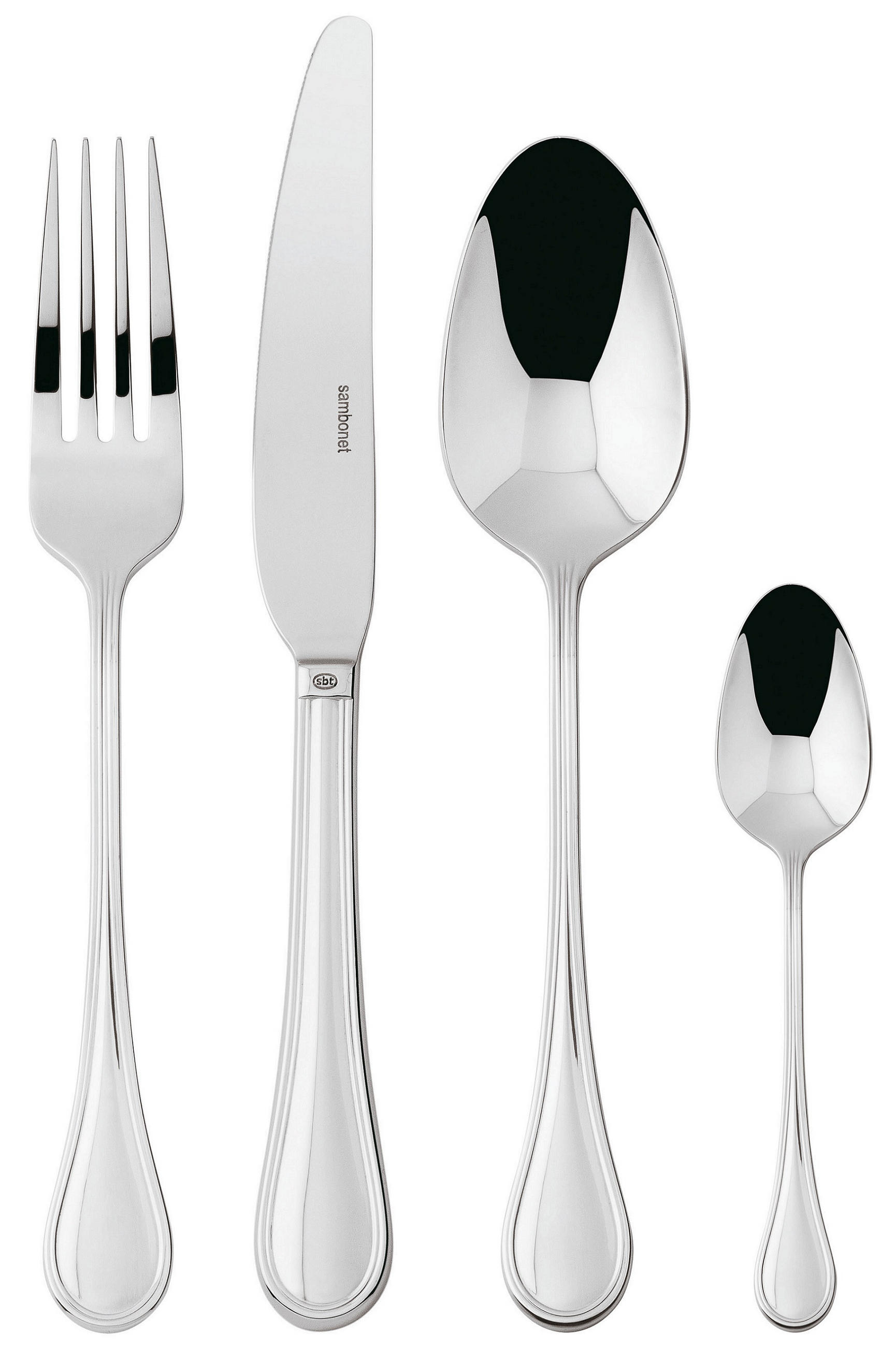 SET PRIBORA ZA JELO 24-dijelni Royal - Basics, metal (40/30/8cm) - Sambonet