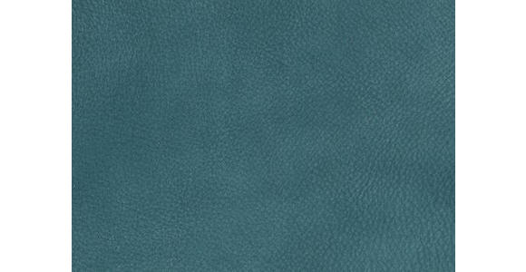 ECKSOFA  in Echtleder Petrol  210/130 cm  - Petrol/Schwarz, Design, Leder/Metall (210/130cm) - Dieter Knoll