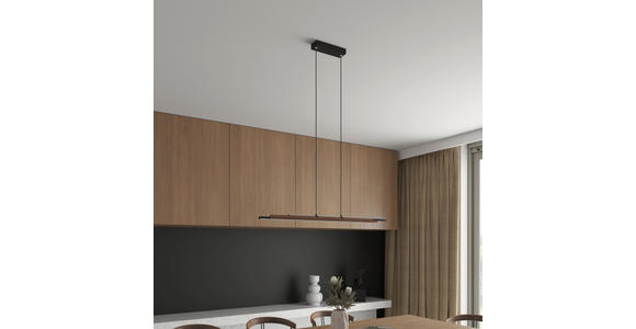 LED-HÄNGELEUCHTE 100/10/120 cm  - Weiß, Natur, Kunststoff (100/10/120cm) - Novel