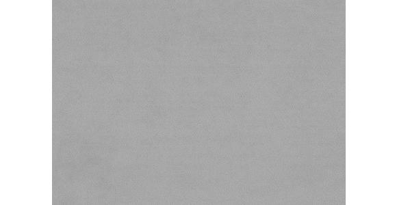 BIGSOFA Flachgewebe Hellgrau  - Hellgrau/Schwarz, MODERN, Kunststoff/Textil (290/96/113cm) - Cantus
