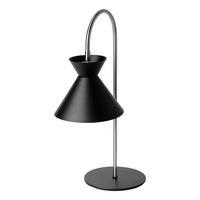 TISCHLEUCHTE 20/38/56 cm   - Schwarz, Basics, Metall (20/38/56cm) - Osram